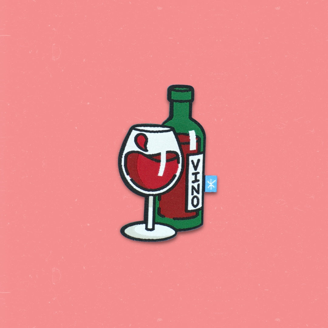 Rotwein Patch